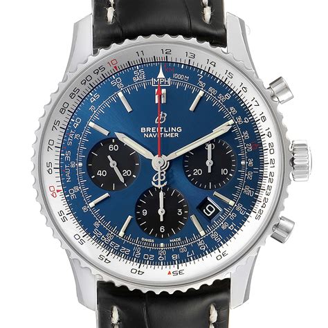 breitling b04 review|breitling navitimer 01 blue dial.